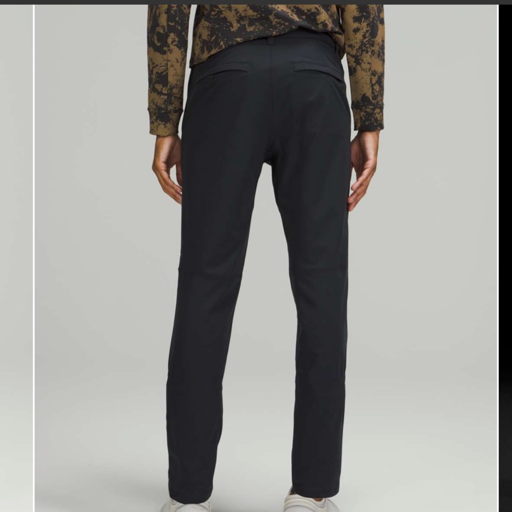 NWT Lululemon Commission Pant Slim 34" *Warpstreme Obsidian Size 32 - Picture 10 of 12